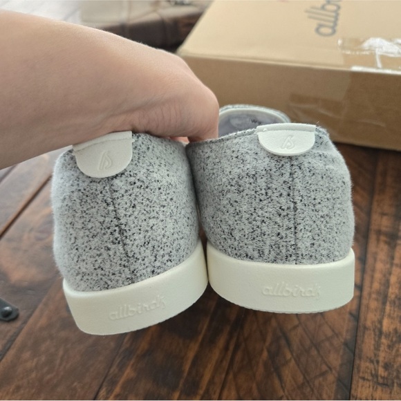 allbirds Wool Loungers Size 9 Dopple Grey Cream Sole - Picture 4 of 5